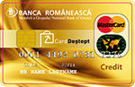 Cardul de credit Mastercard Gold